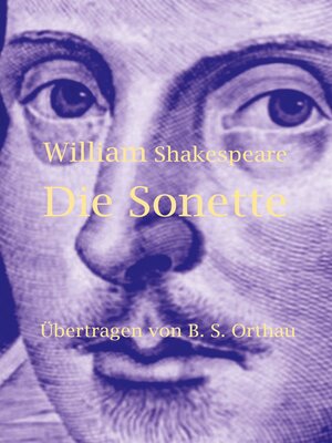 cover image of William Shakespeare Die Sonette